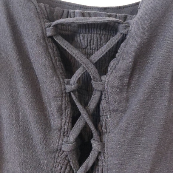 Free People Intimately dark grey corset tank top - Picture 7 of 7